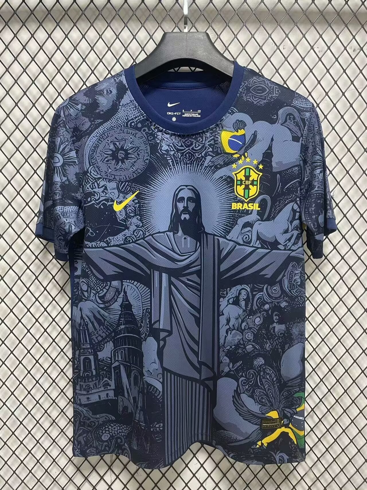 Brazil Dark Blue Jesus