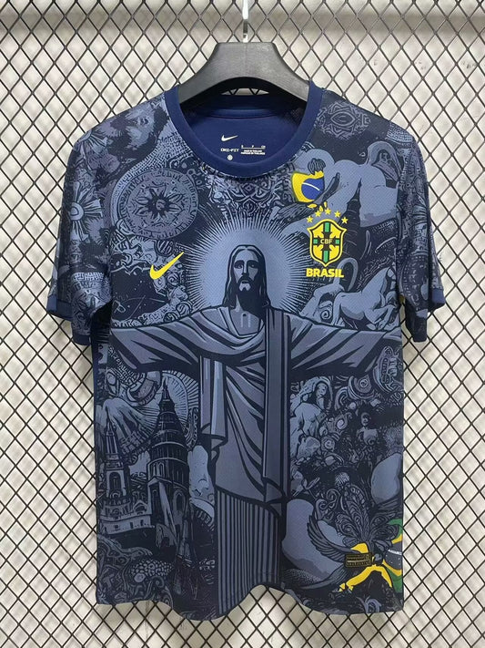 Brazil Dark Blue Jesus